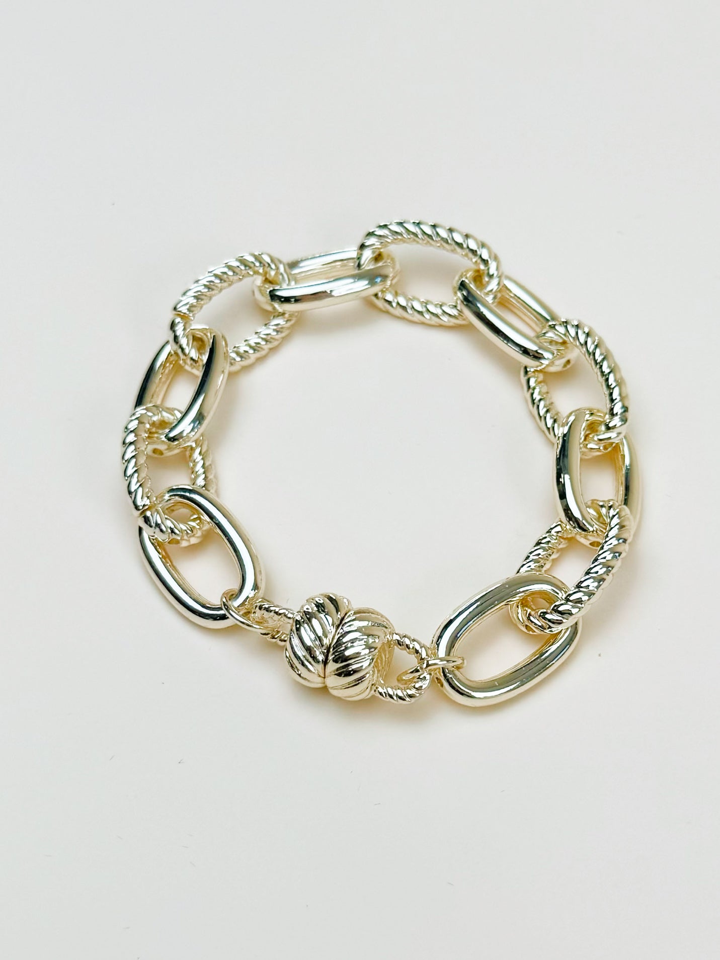 Golden Knot Link Bracelet - Jessi Jayne Boutique