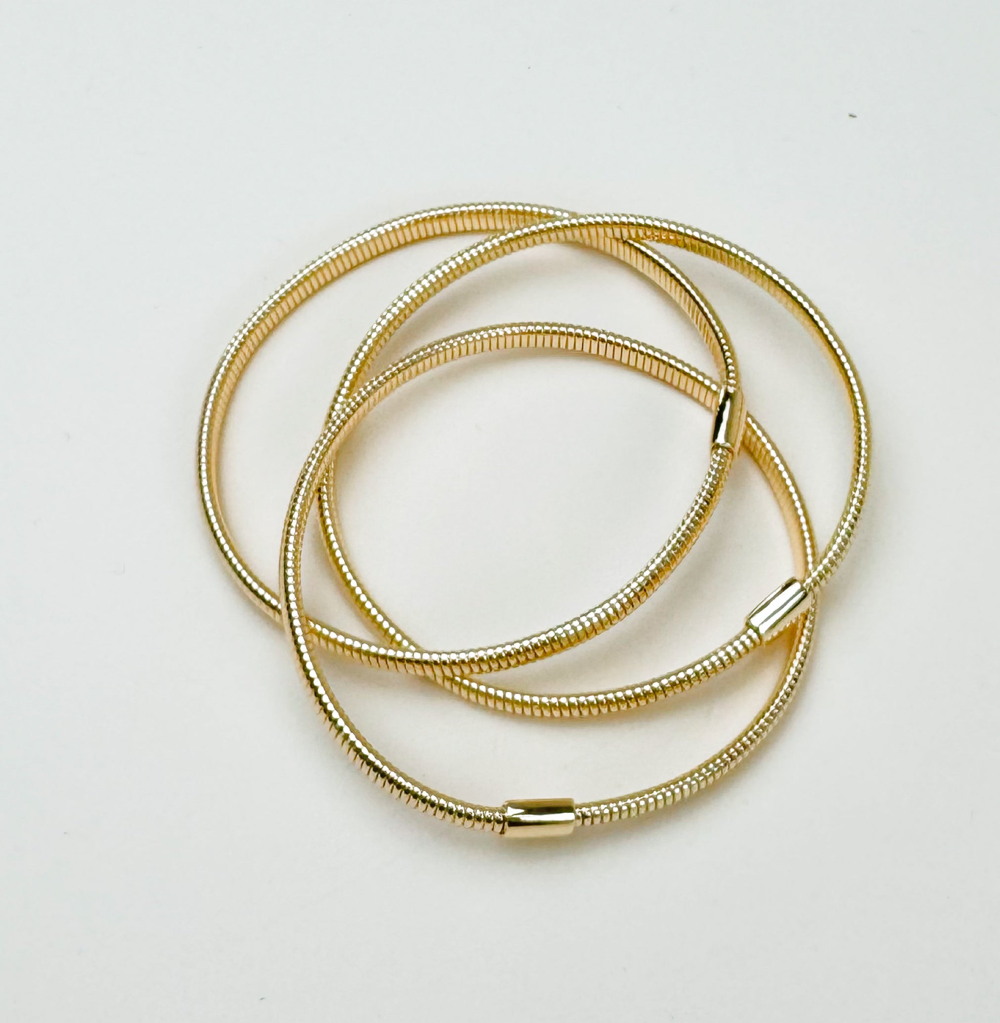 Gilded Twist Bracelet Set - Jessi Jayne Boutique