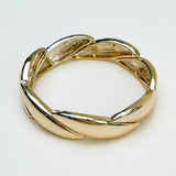 Sculpted Shine Stretch Bracelet - Jessi Jayne Boutique