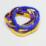 Game Day Beaded Bracelet Set - Jessi Jayne Boutique