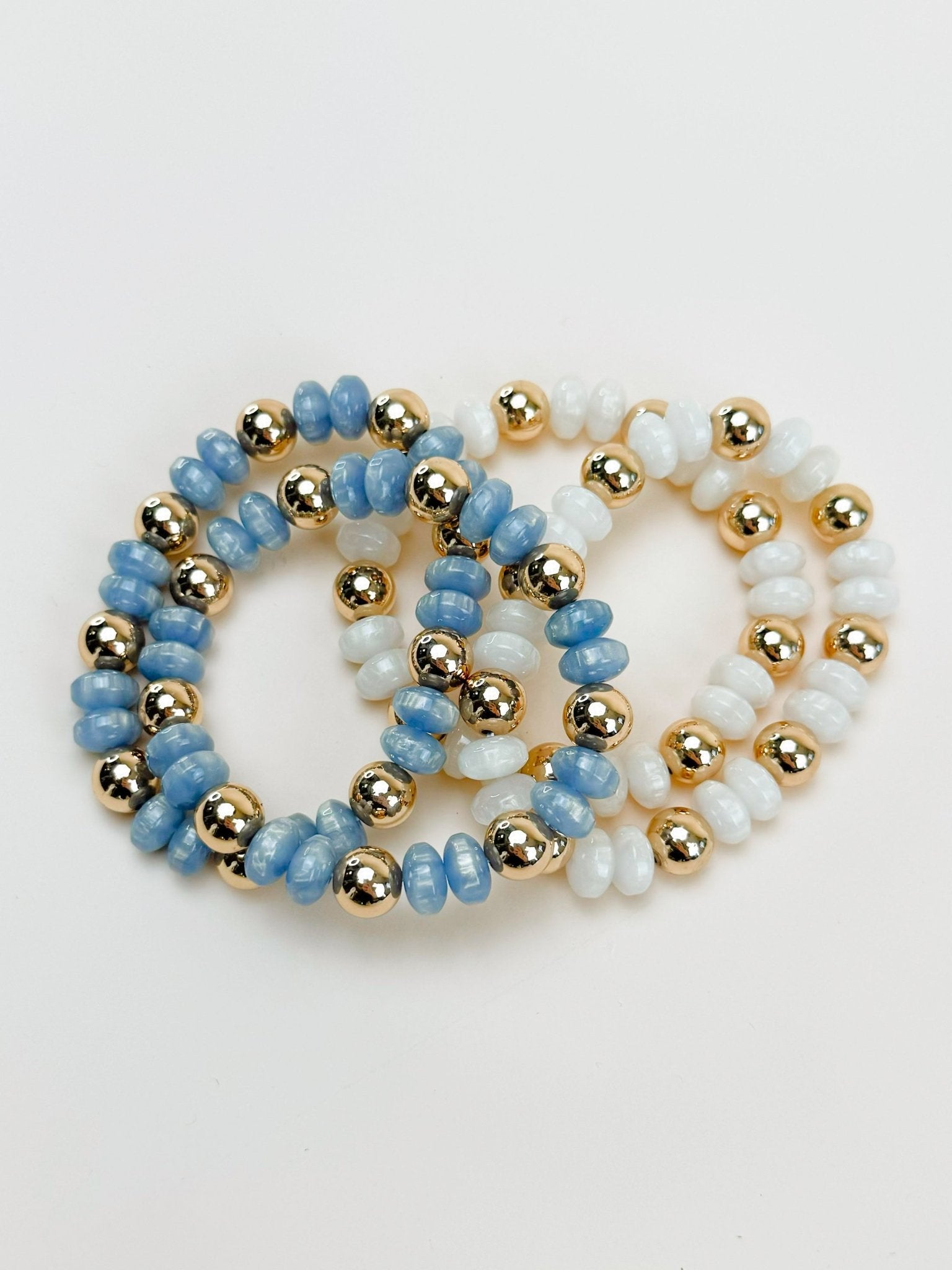 Coastal Luxe Beaded Bracelet Set - Jessi Jayne Boutique
