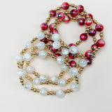 Autumn Mosaic Beaded Bracelet Set - Jessi Jayne Boutique