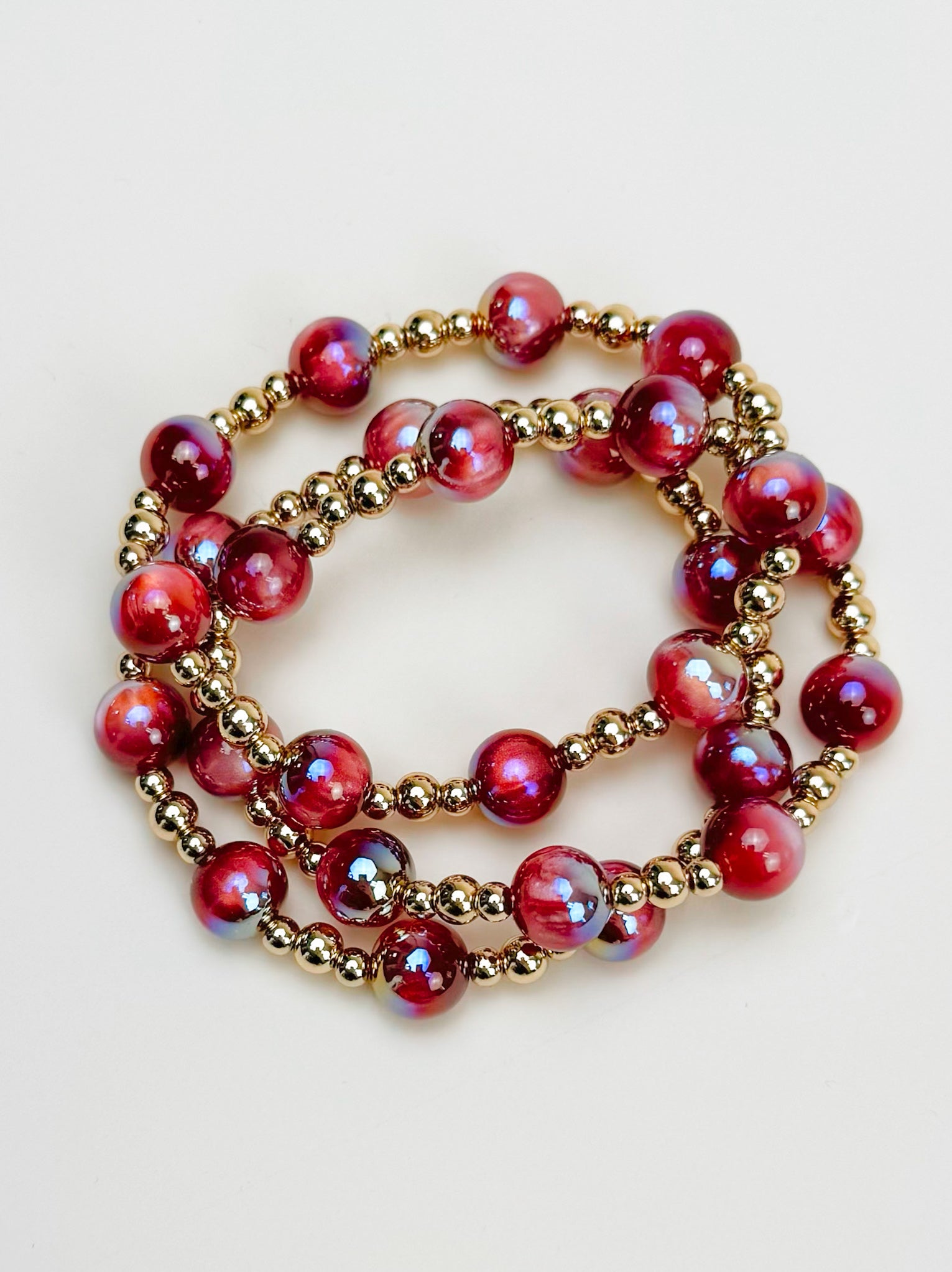 Autumn Mosaic Beaded Bracelet Set - Jessi Jayne Boutique