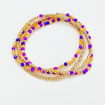 Gameday Glam Beaded Bracelet Set - Jessi Jayne Boutique