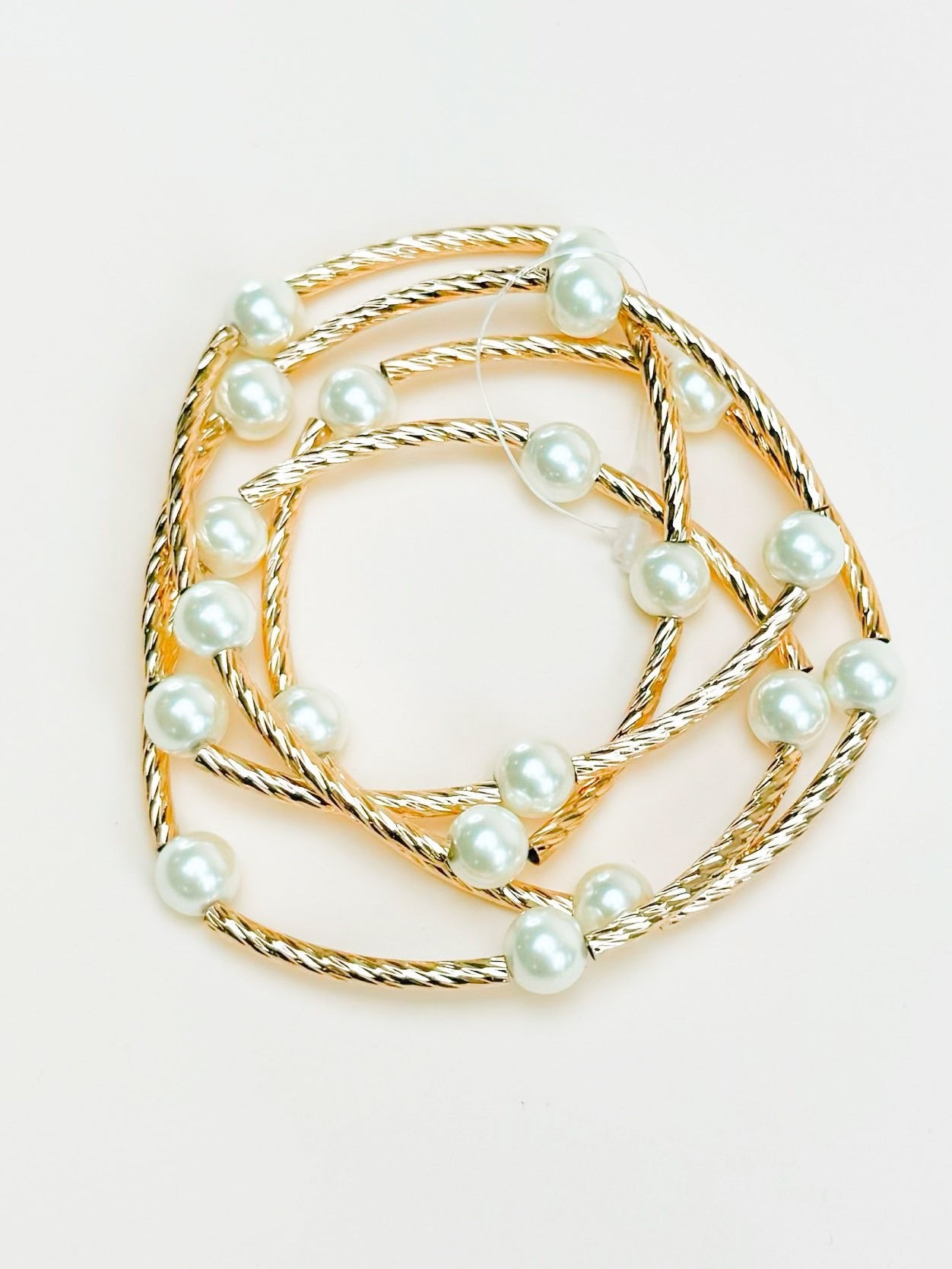 Coastal Glow Pearl Bracelet Set - Jessi Jayne Boutique