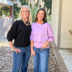 Cloud Nine Cropped Scuba Sweatshirt - Jessi Jayne Boutique