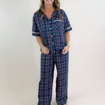 Merry Plaid Pajama Pants Set - Jessi Jayne Boutique