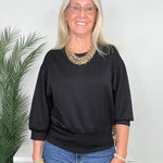 Cloud Nine Cropped Scuba Sweatshirt - Jessi Jayne Boutique