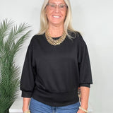 Cloud Nine Cropped Scuba Sweatshirt - Jessi Jayne Boutique