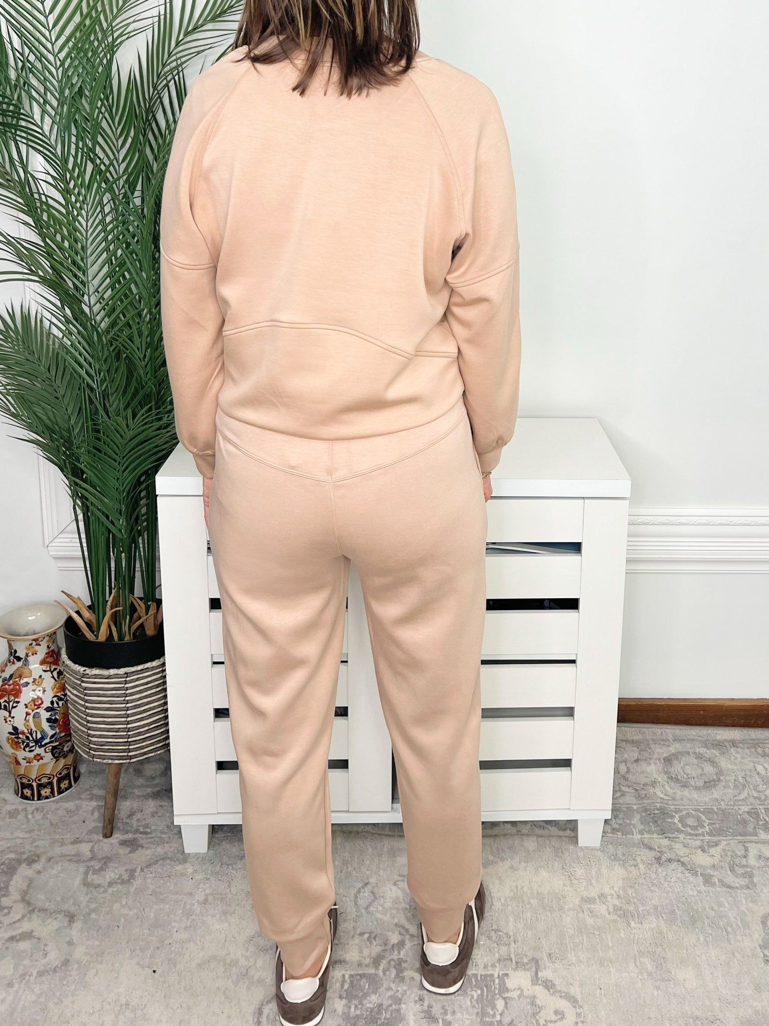 Easy Days Raglan Scuba Pullover & Jogger Set - Jessi Jayne Boutique