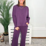 Sofie Soft Cropped Wide Leg Lounge Pants - Jessi Jayne Boutique