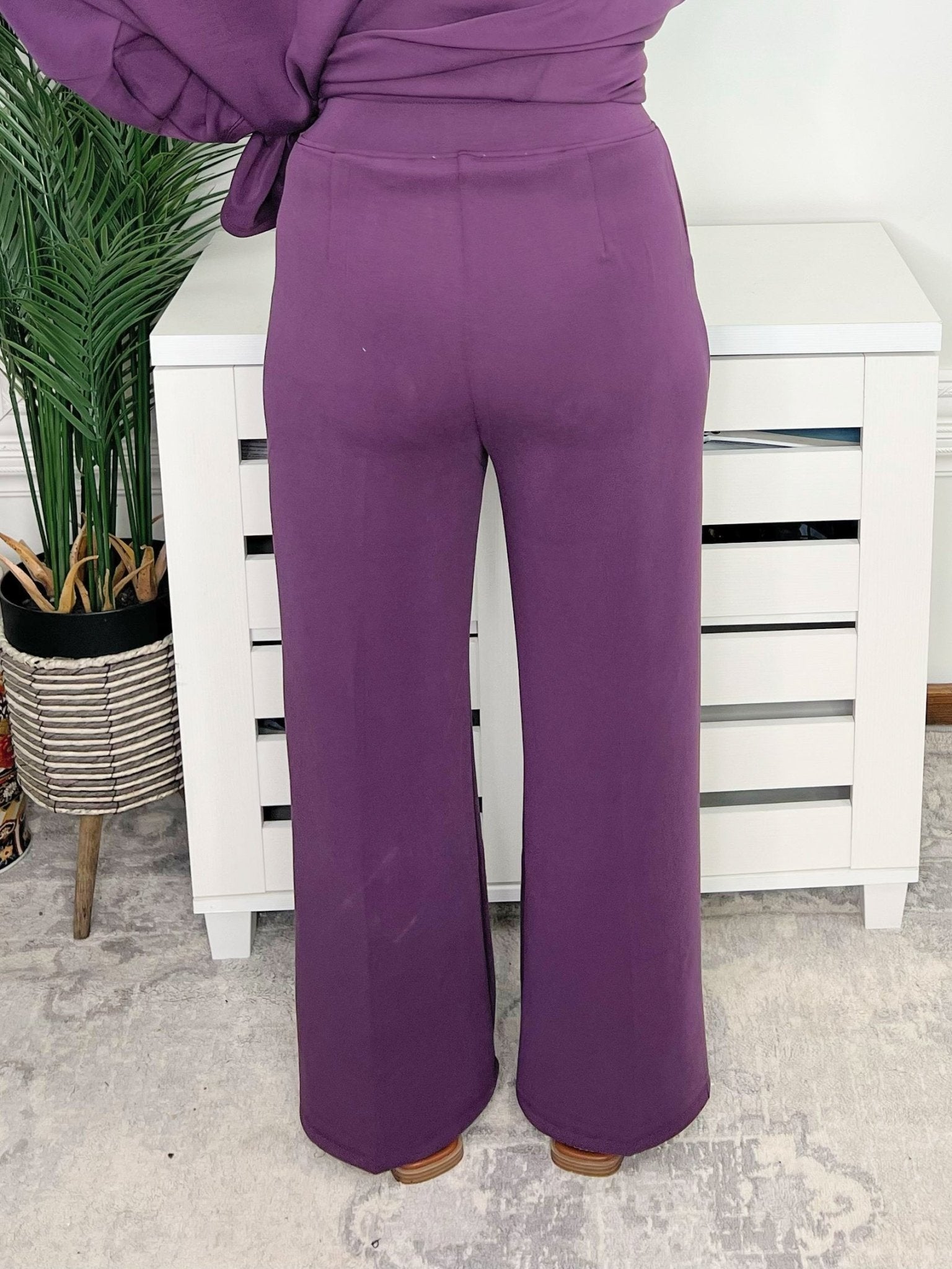 Sofie Soft Cropped Wide Leg Lounge Pants - Jessi Jayne Boutique