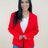 Power Move Tweed Blazer - Jessi Jayne Boutique