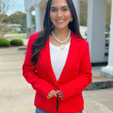 Power Move Tweed Blazer - Jessi Jayne Boutique