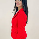 Power Move Tweed Blazer - Jessi Jayne Boutique