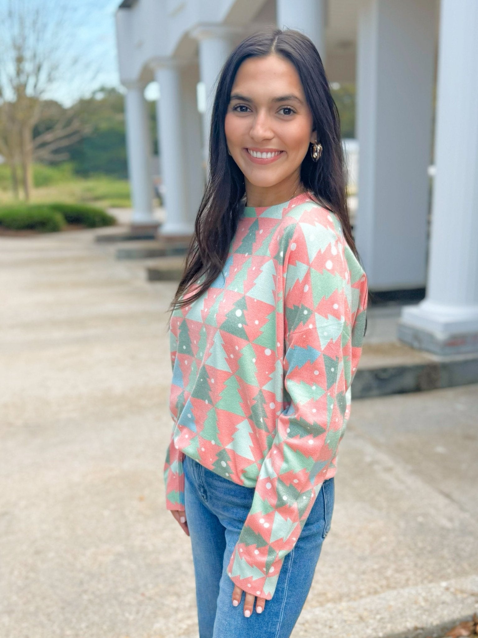 Festive Forest Sweater - Jessi Jayne Boutique