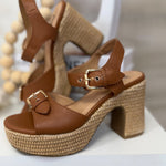 Corkys Daddy's Money Tan Wedge - Jessi Jayne Boutique