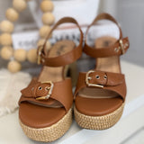 Corkys Daddy's Money Tan Wedge