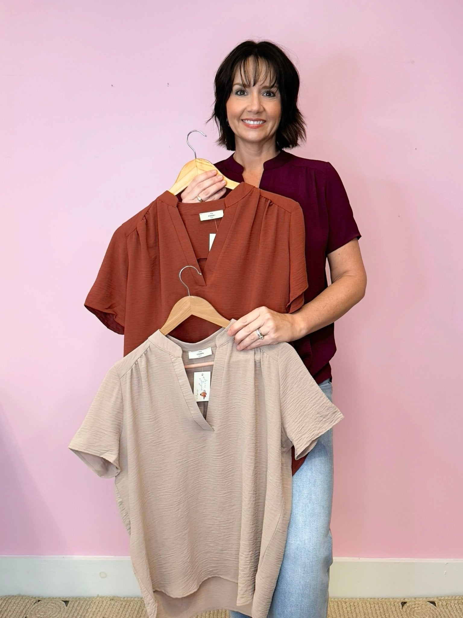 For A Moment Blouse (three colors) - Jessi Jayne Boutique