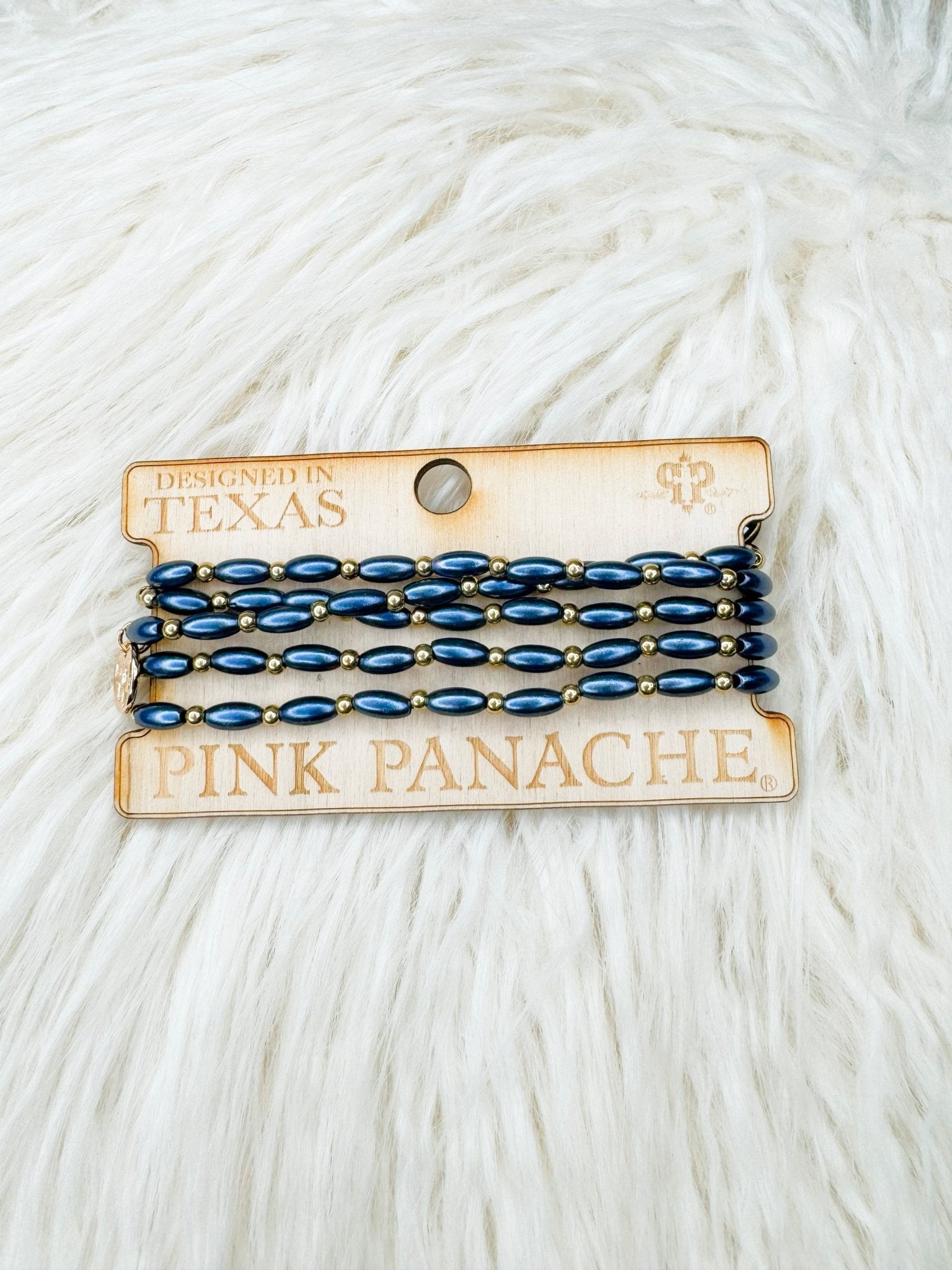 Sapphire Glint Bracelet Stack - Jessi Jayne Boutique