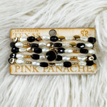 Black Tie Affair Bracelet Stack - Jessi Jayne Boutique