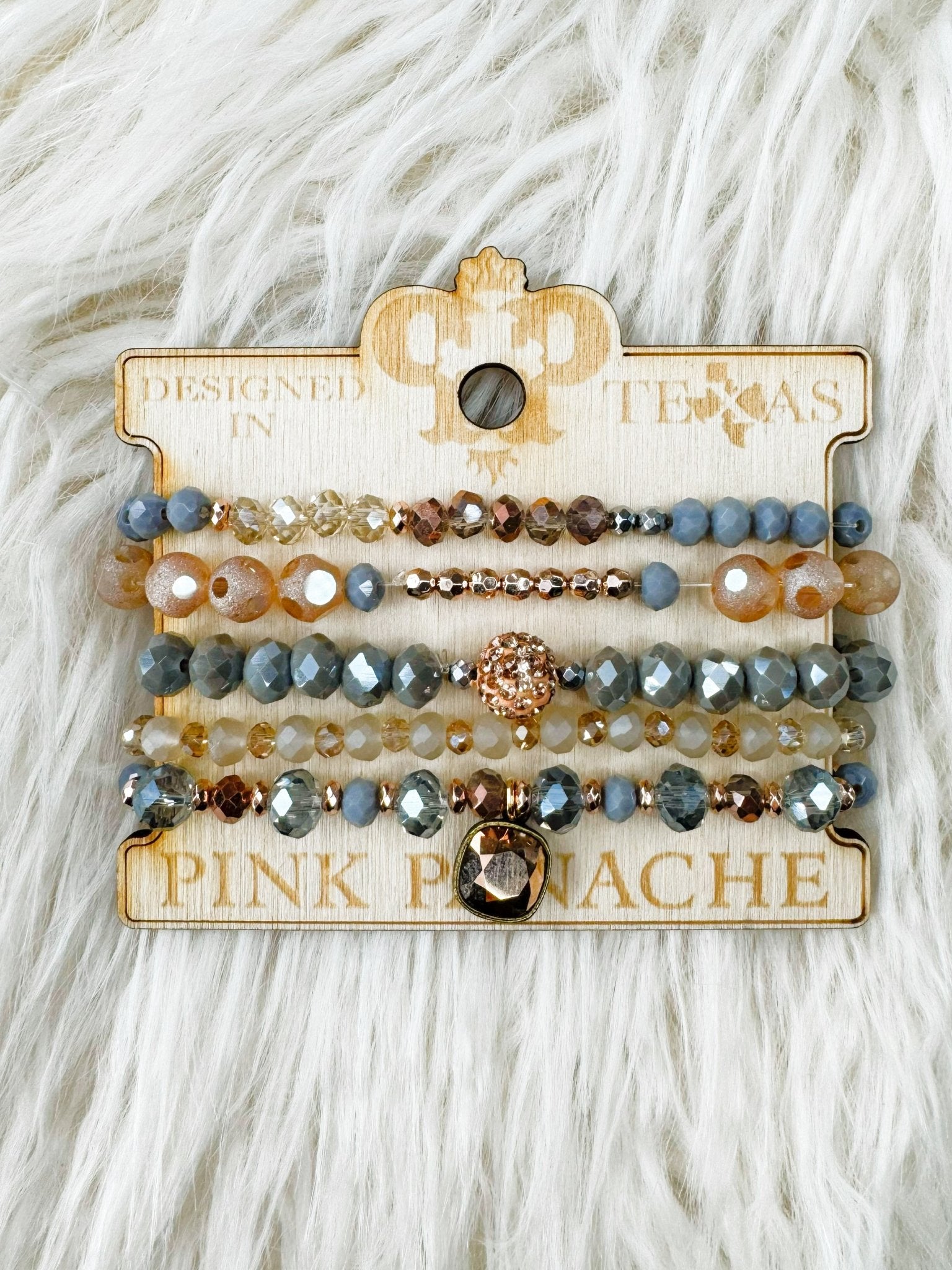 Rose Twilight Bracelet Stack - Jessi Jayne Boutique