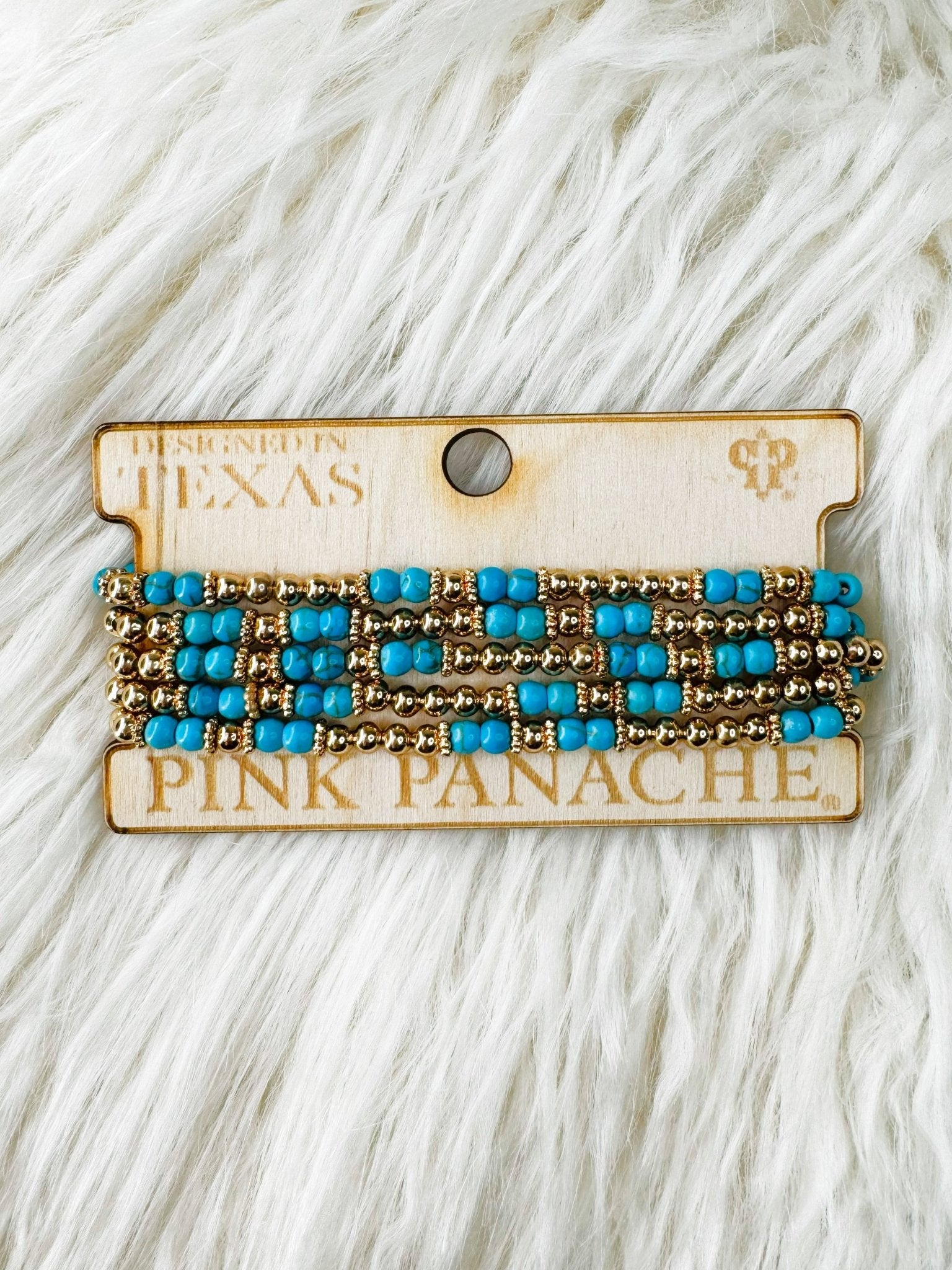 Turquoise Trails Bracelet Stack - Jessi Jayne Boutique