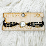 Black Pearl Layered Bracelet - Jessi Jayne Boutique