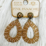 Golden Radiance Teardrop Earrings - Jessi Jayne Boutique