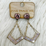 Blushing Prism Drop Earrings - Jessi Jayne Boutique
