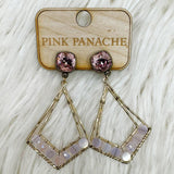 Blushing Prism Drop Earrings - Jessi Jayne Boutique