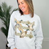 Flock Together Mallard Graphic Nantucket Sweatshirt