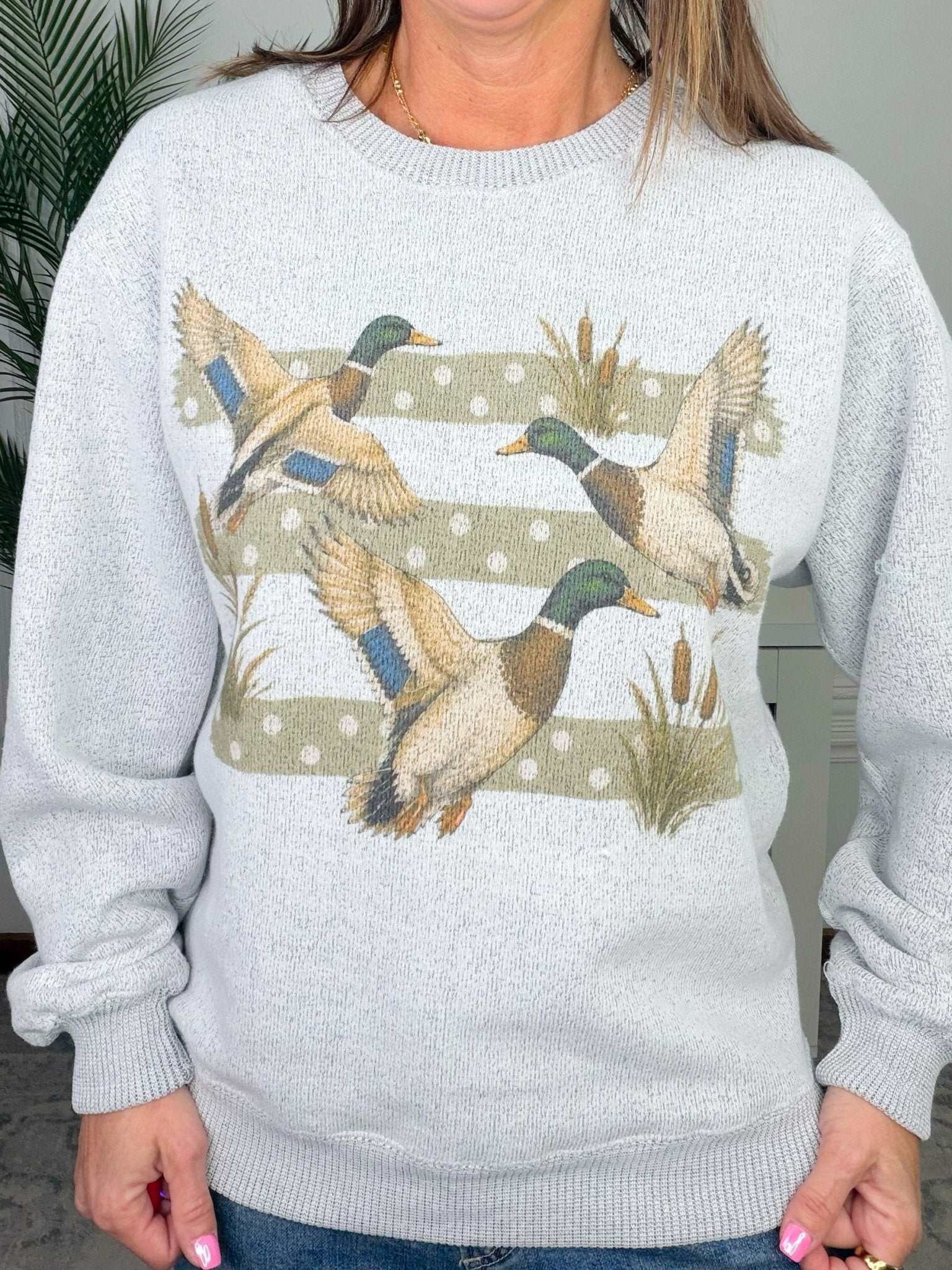 Flock Together Mallard Graphic Nantucket Sweatshirt - Jessi Jayne Boutique