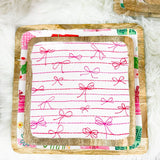 Enameled Mango Wood Trays with Patterns Set of 3 - Jessi Jayne Boutique