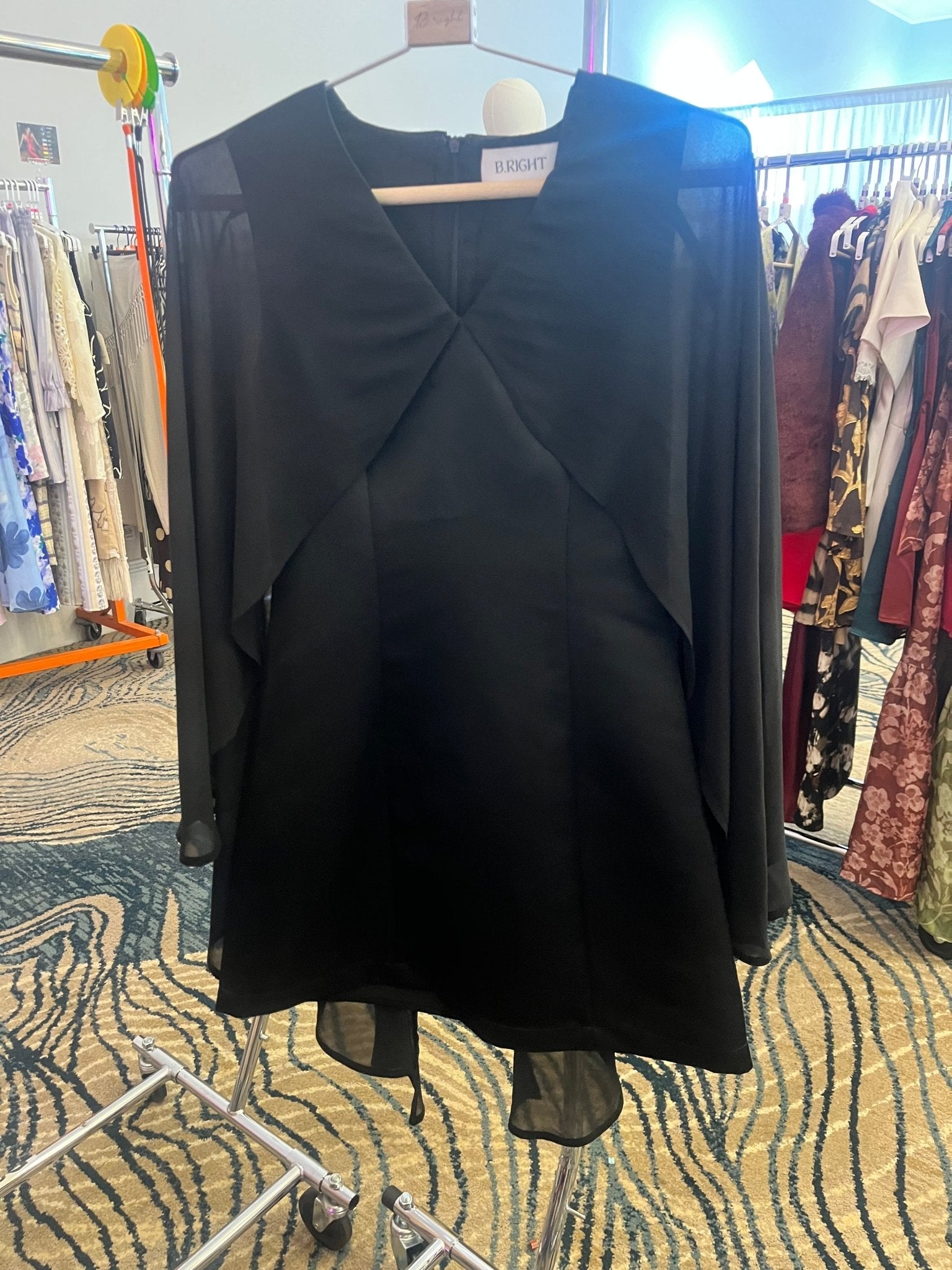 Jet Black Dress - Jessi Jayne Boutique