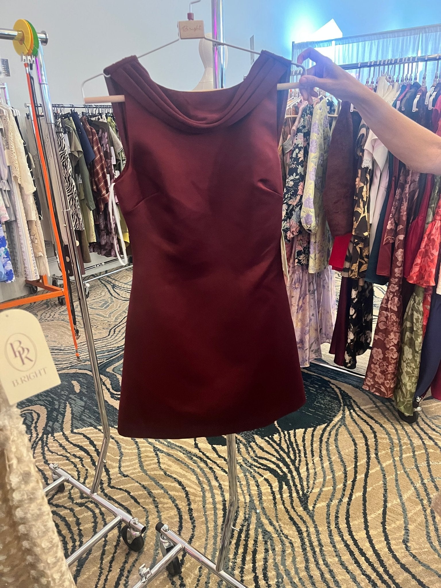 Vintage Wine Dress - Jessi Jayne Boutique
