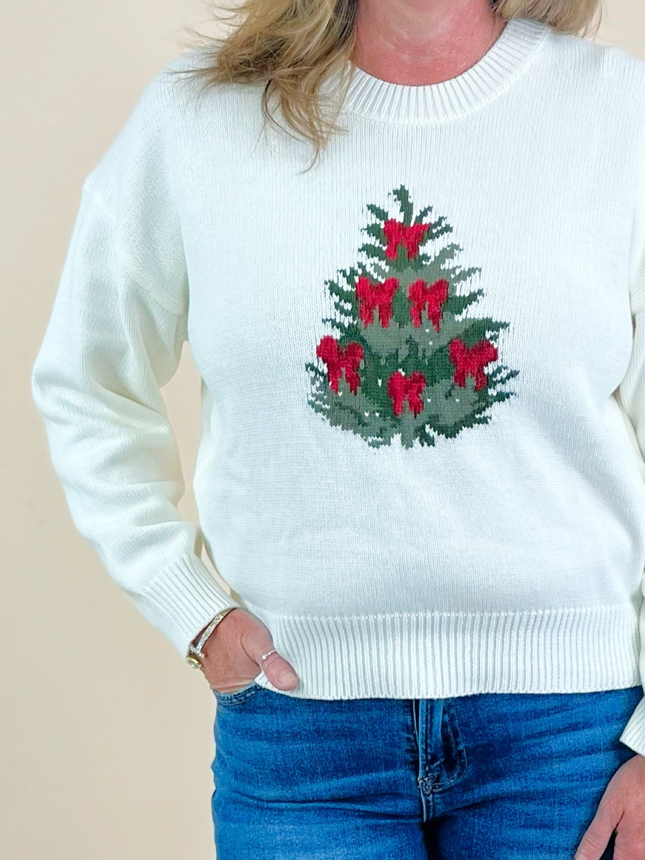 Classic Christmas Knit Sweater - Jessi Jayne Boutique