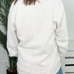 Holly Jolly Reindeer Graphic Nantucket Sweatshirt - Jessi Jayne Boutique