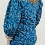 Midnight Garden Button Front Top - Jessi Jayne Boutique