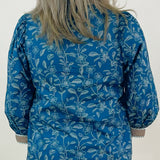 Midnight Garden Button Front Top - Jessi Jayne Boutique