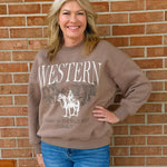 Cowboy Western Journey Sweatshirt - Jessi Jayne Boutique