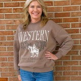 Cowboy Western Journey Sweatshirt - Jessi Jayne Boutique