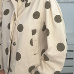 Seeing Spots Polka Dot Collared Jacket - Jessi Jayne Boutique