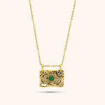 Pressie Gaurdian Pendant Gold - Jessi Jayne Boutique