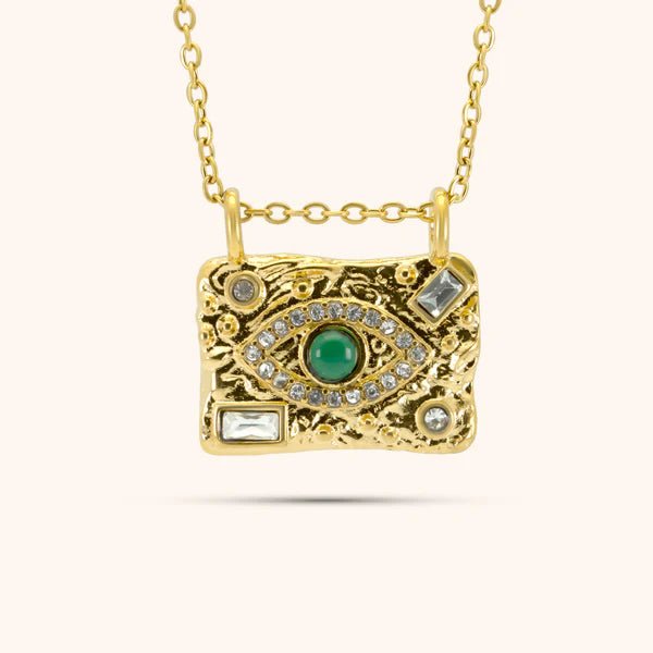 Pressie Gaurdian Pendant Gold - Jessi Jayne Boutique