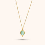 Pressie Aura Pendant Necklace Gold - Jessi Jayne Boutique