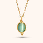 Pressie Aura Pendant Necklace Gold - Jessi Jayne Boutique