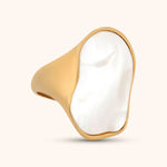 Pressie Opalescent Veil Ring Gold - Jessi Jayne Boutique