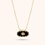Pressie Midnight Sun Pendant Necklace Gold - Jessi Jayne Boutique