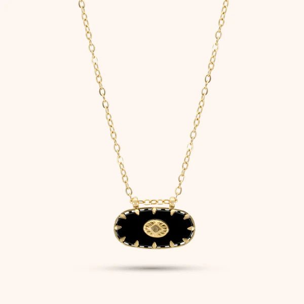 Pressie Midnight Sun Pendant Necklace Gold - Jessi Jayne Boutique